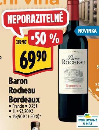 Albert Baron rocheau bordeaux nabídka