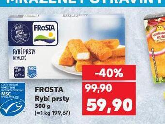 Kaufland Frosta rybí prsty nabídka