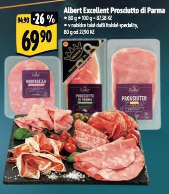 Albert Prosciutto di parma nabídka