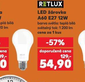 Kaufland Led žárovka nabídka