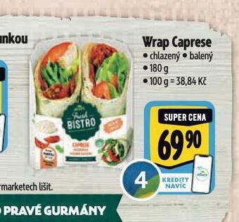 Albert Wrap caprese nabídka