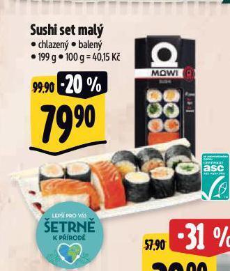 Albert Sushi set malý nabídka