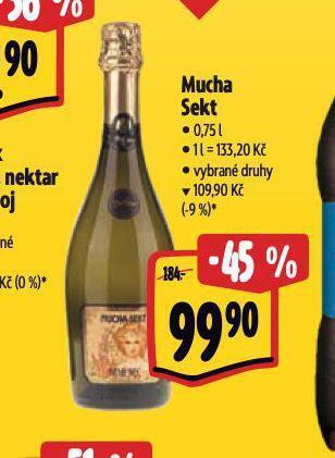 Albert Mucha sekt nabídka