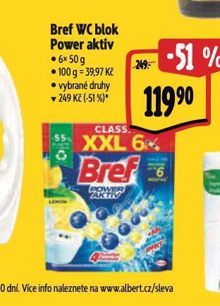 Albert Bref wc blok nabídka
