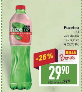 Billa Fuzetea nabídka