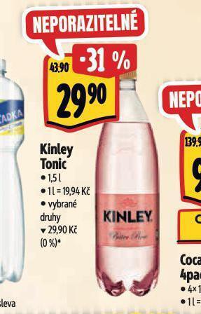 Albert Kinley tonic nabídka