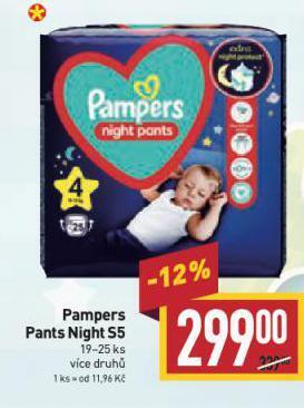 Billa Pampers pleny nabídka