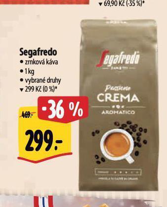 Albert Káva segafredo nabídka