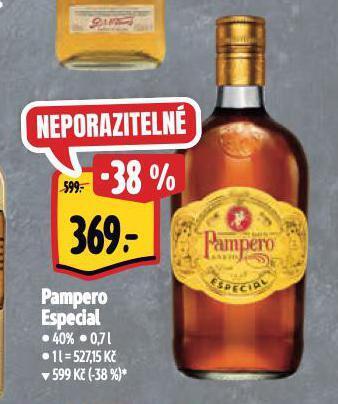 Albert Pampero especial nabídka