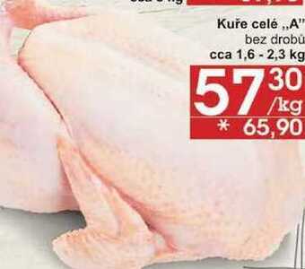 Jip Kuře celé ,,a bez drobů, 1 kg nabídka