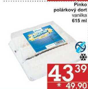 Jip Pinko polárkový dort vanilka, 615 ml nabídka