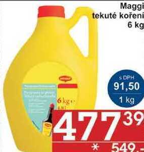 Jip Maggi tekuté koření, 6 kg nabídka