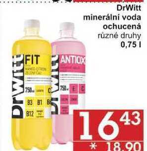 Jip Drwitt minerální voda ochucená různé druhy, 0,75 l nabídka