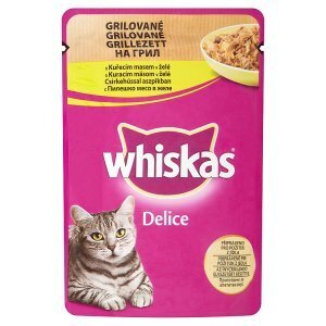 Jip Whiskas kapsičky 85g, vybrané druhy nabídka