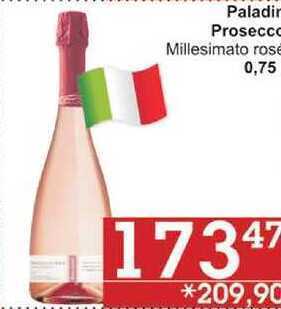 Jip Paladin prosecco millesimato rose, 0,75 l nabídka