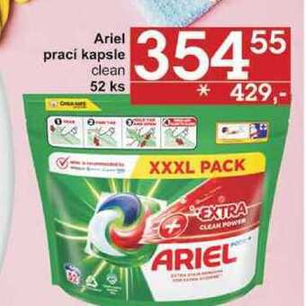 Jip Ariel prací kapsle clean, 52 ks nabídka