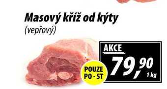 ZEMAN Masový kříž od kýty (vepřový), 1 kg nabídka