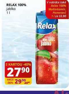 Flop Relax 100% jablko 1l nabídka