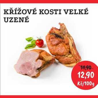 RABBIT řeznictví Křížové kosti velké uzené 100g nabídka