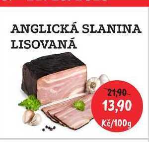 RABBIT řeznictví Anglická slanina lisovaná 100g nabídka