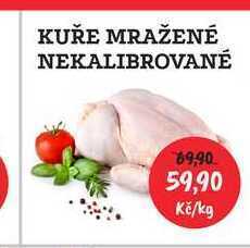 RABBIT řeznictví Kuře mražené nekalibrované 1kg nabídka