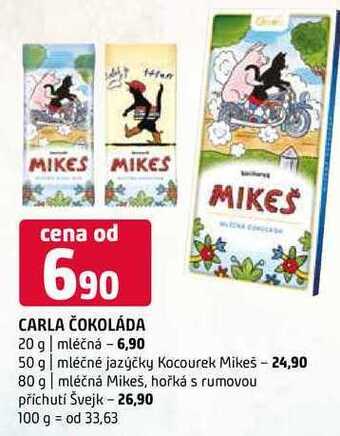 Terno Carla čokoláda 20 g nabídka