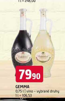 Terno Gemma 0,75 l nabídka