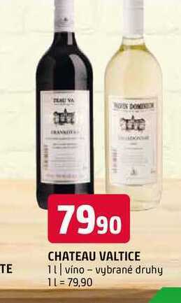 Terno Chateau valtice 1 l nabídka