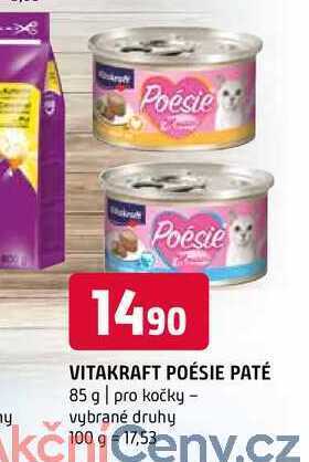 Terno Vitakraft poésie paté 85 g nabídka