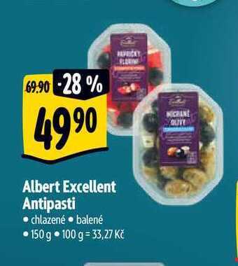 Albert Albert excellent antipasti 150 g nabídka