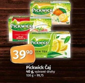 COOP TIP Pickwick Čaj nabídka