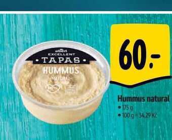 Albert Hummus natural 175 g nabídka