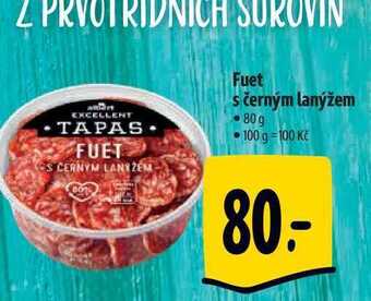Albert Fuet s černým lanýžem 80 g nabídka