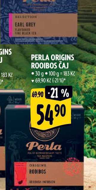 Albert Perla origins rooibos čaj 30 g nabídka