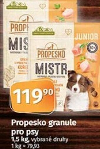 COOP TIP Propesko granule pro psy nabídka