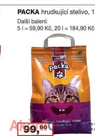 Ráj drogerie Packa hrudkující stelivo, 10l nabídka