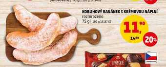 Penny Market Koblihový banánek s krémovou náplní, 75 g nabídka