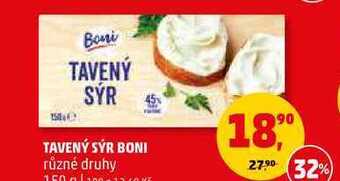 Penny Market Tavený sýr boni, 150 g nabídka