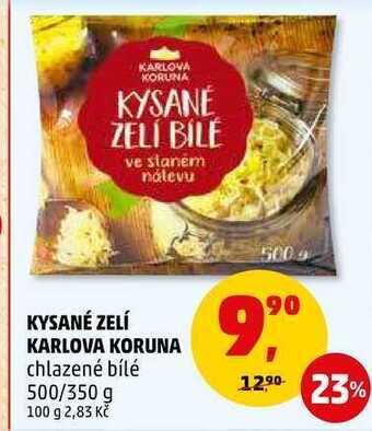 Penny Market Kysané zelí karlova koruna, 500 g nabídka