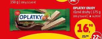 Penny Market Oplatky enjoy, 175 g nabídka