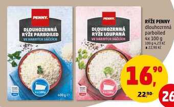 Penny Market Rýže penny, 4x 100 g nabídka