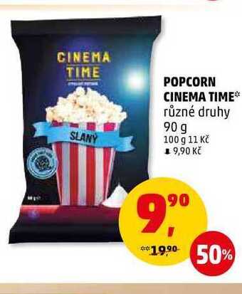 Penny Market Popcorn cinema time, 90 g nabídka
