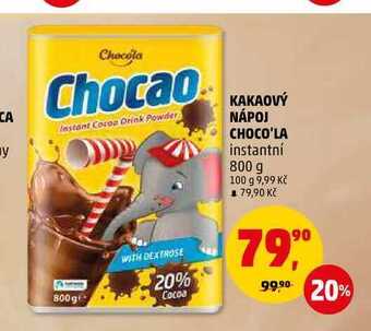 Penny Market Kakaový nápoj choco'la instantní, 800 g nabídka