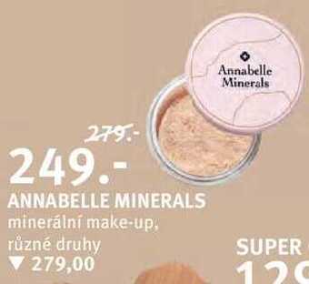 Rossmann Annabelle minerals minerální make-up nabídka