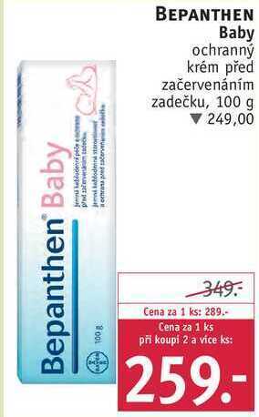 Rossmann Bepanthen baby ochranný krém, 100 g nabídka