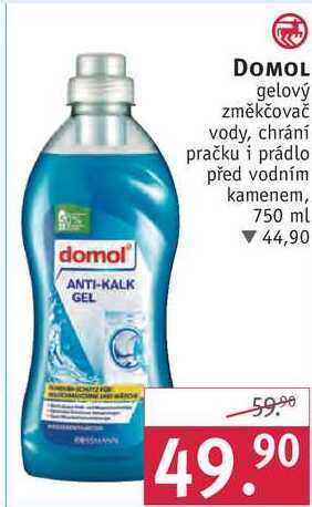 Rossmann Domol gelový změkčovač vody, 750 ml nabídka