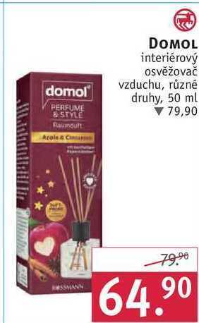 Rossmann Domol interiérový osvěžovač vzduchu, 50 ml nabídka