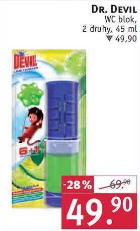 Rossmann Dr. devil wc blok, 45 ml nabídka