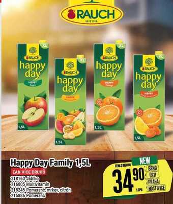 Tamda Foods Happy day family, 1,5 l nabídka