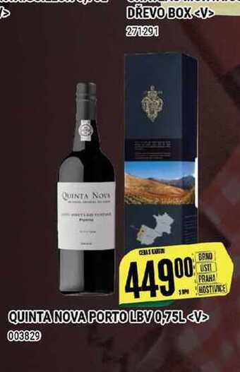 Tamda Foods Quinta nova porto lbv, 0,75 l nabídka